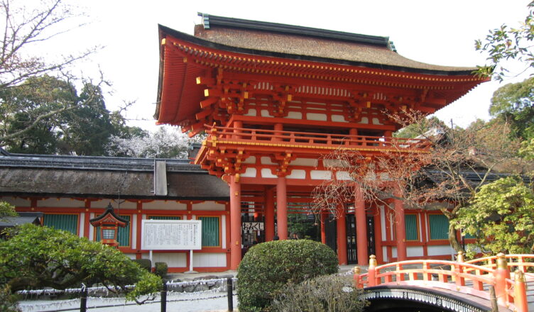 京都のおすすめ桜スポット 4上賀茂神社